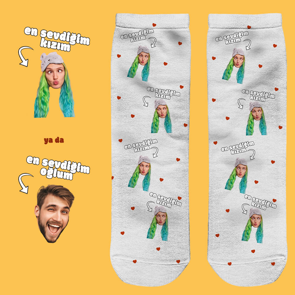 En Sevdiğim Kızım/Oğlum Çorapları