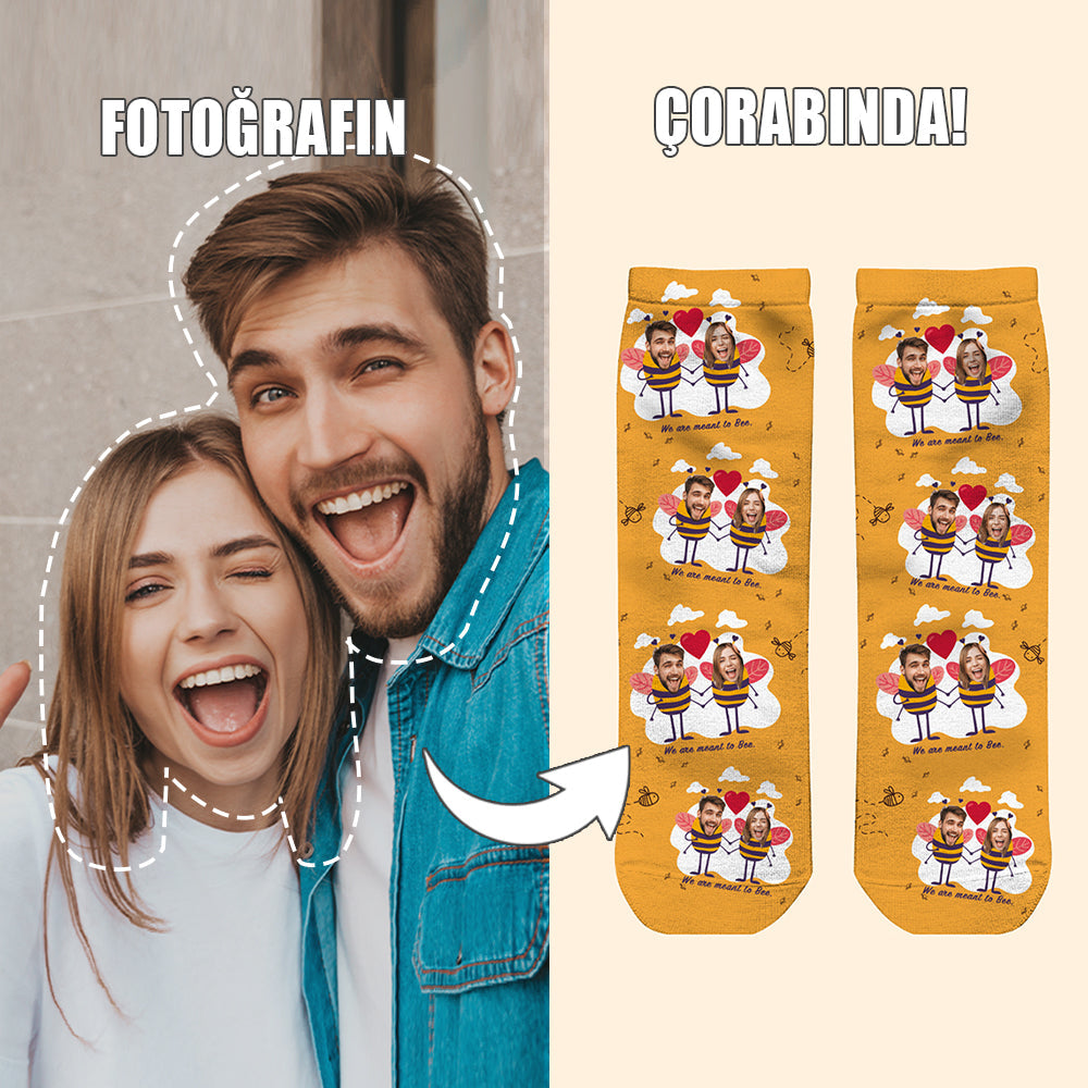 Erkekler İçin Kişiye Özel Çoraplar