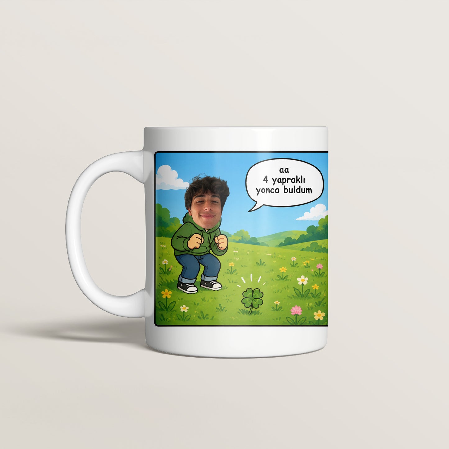 4 Yapraklı Yonca Kupa