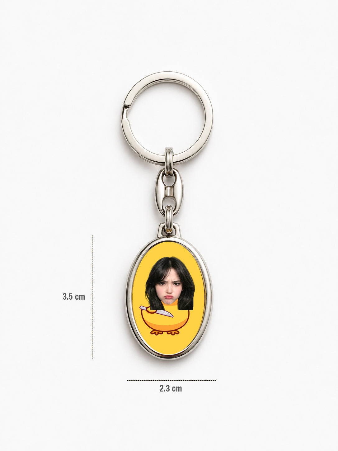 Sinirli Civciv Anahtarlık 🐥