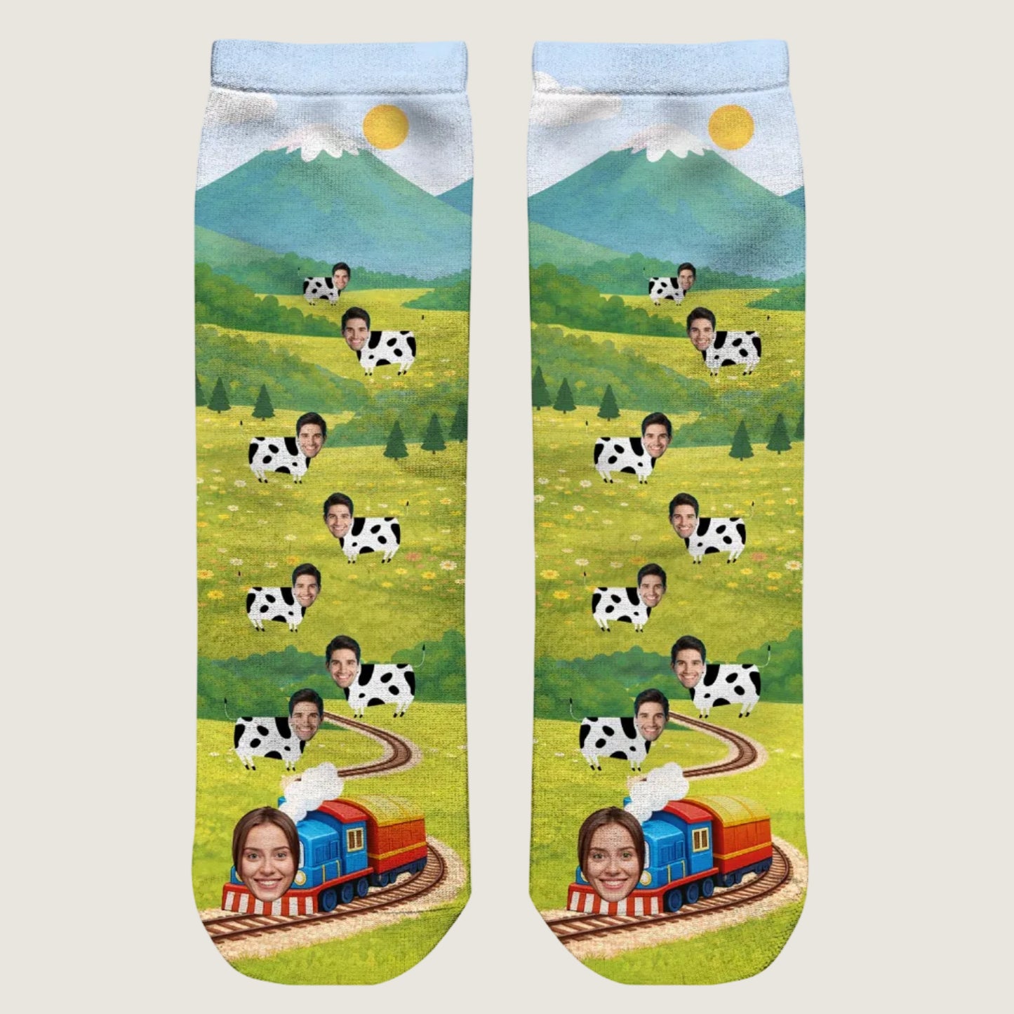 İnek ve Tren Çorapları