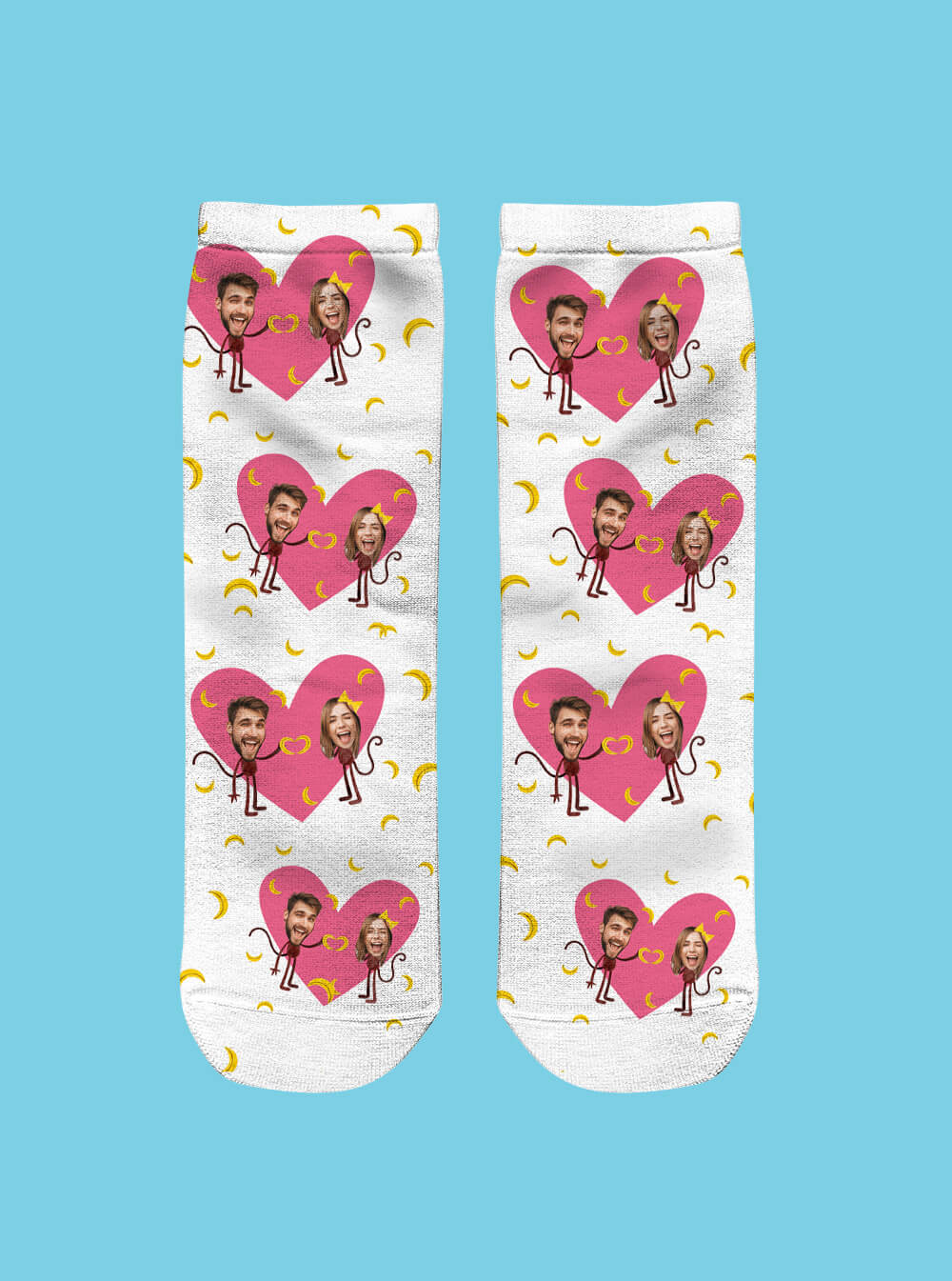 Maymunlu Sevgili Çorapları