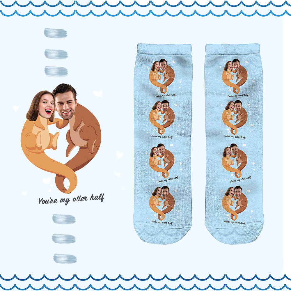 "Otter Half" Çorapları
