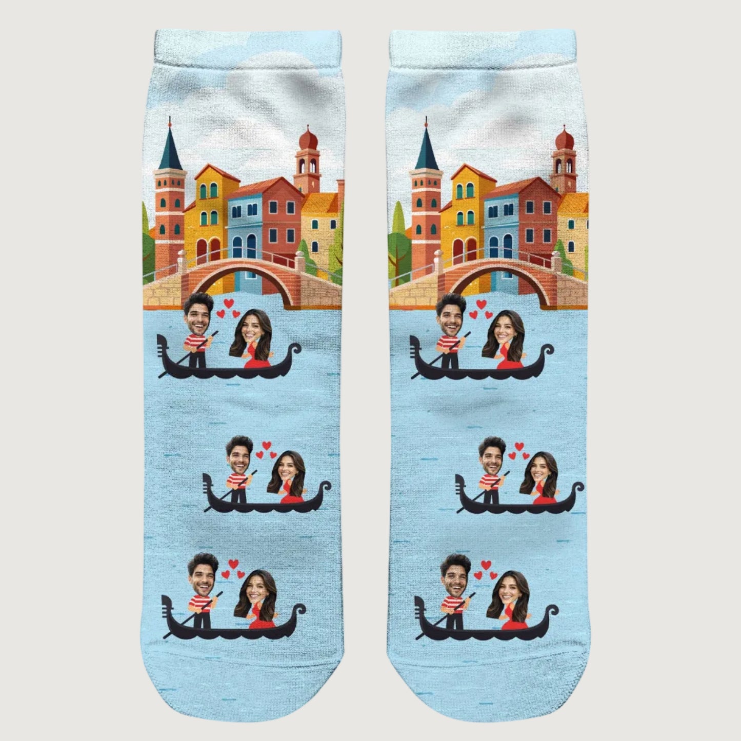 Venedik'te Gondol Çorapları